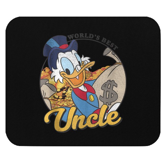 Disneys Ducktales Scrooge Mcduck World's Best Uncle Mouse Pads