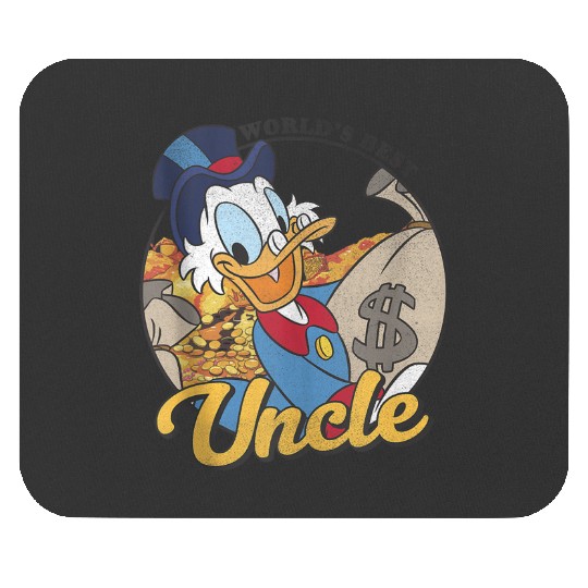Disneys Ducktales Scrooge Mcduck World's Best Uncle Mouse Pads