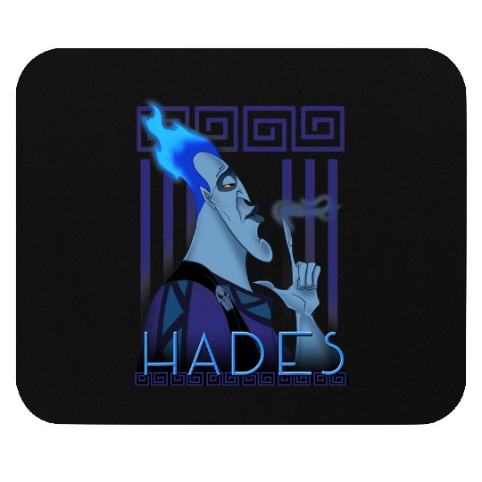 Disney Hercules Hades Geometric Portrait Graphic Mouse Pads