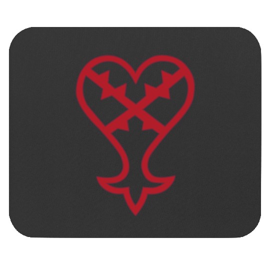 Disneys Kingdom Hearts Classic Evil Heartless Big Chest Logo Mouse Pads