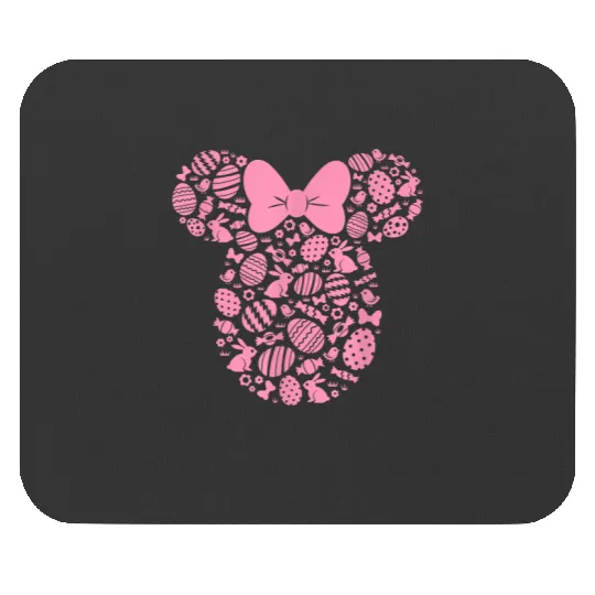 Disney Minnie Mouse Pink Easter Mouse Pads