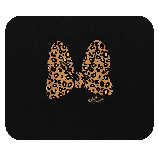 Disney Minnie Mouse Classic Leopard Print Bow Mouse Pads