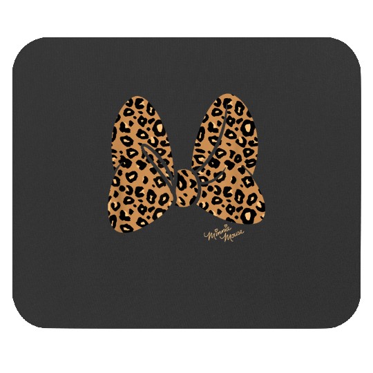 Disney Minnie Mouse Classic Leopard Print Bow Mouse Pads