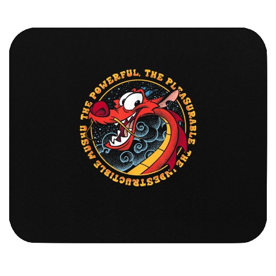 Disney Mulan Mushu Powerful Pleasurable Indestru Mouse Pads