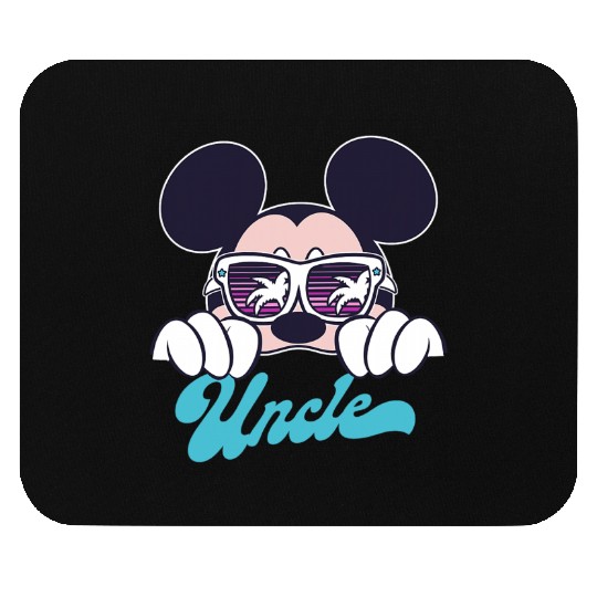 Disney Mickey And Friends Mickey Summer Vibes Uncle Logo Mouse Pads