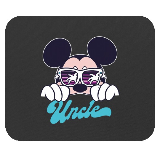 Disney Mickey And Friends Mickey Summer Vibes Uncle Logo Mouse Pads