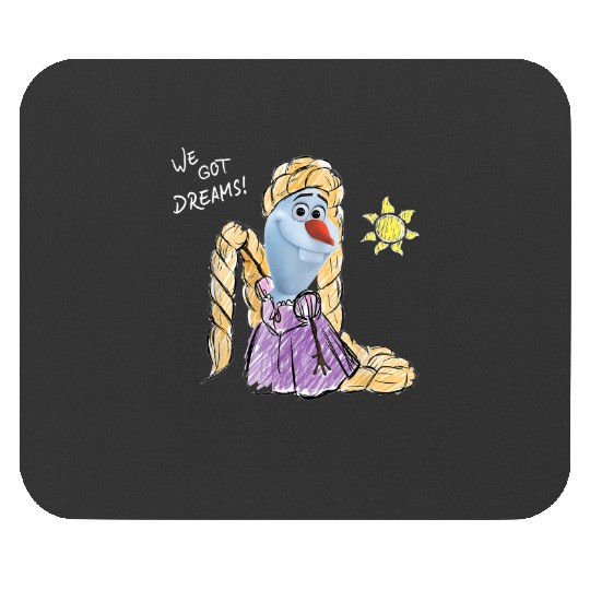 Disney Olaf Presents Tangled Rapunzel We Got Dre Mouse Pads
