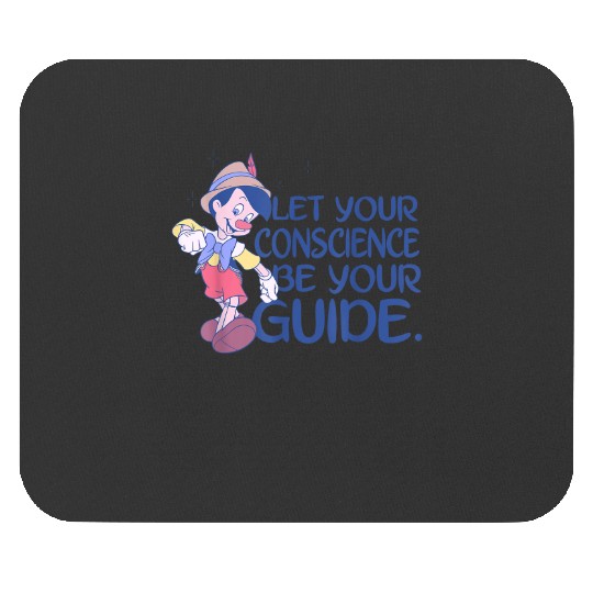 Disney Pinocchio Let Your Conscience Be Your Gui Mouse Pads