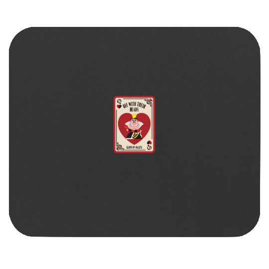 Disney Villains The Queen of Hearts Off With Their Heads Mouse Pads