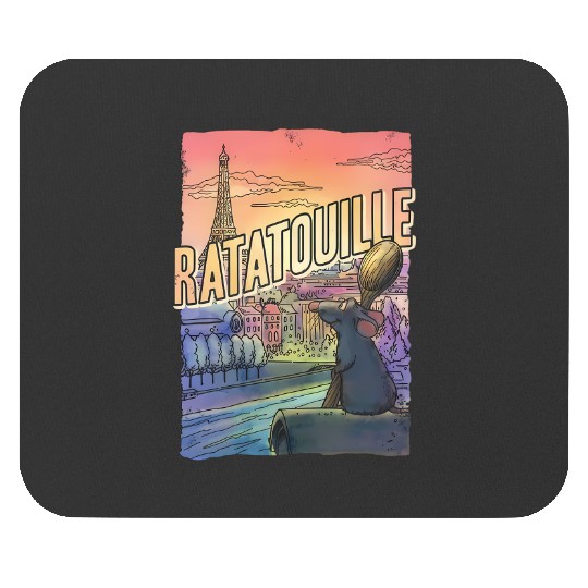 Disney  Ratatouille Remi Mouse Little Chef Retro , Disneyland Vacation Unisex  Family Birthday Gift Adult Kid Toddler Tee Mouse Pads