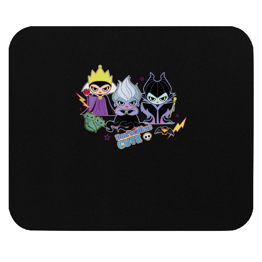 Disney Villains Chibi Dont Call Us Cute Mouse Pads