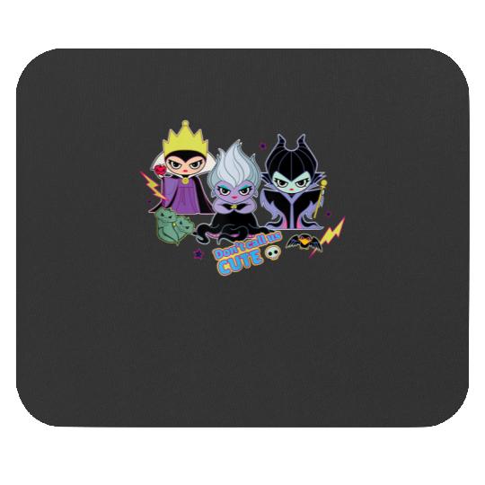 Disney Villains Chibi Dont Call Us Cute Mouse Pads