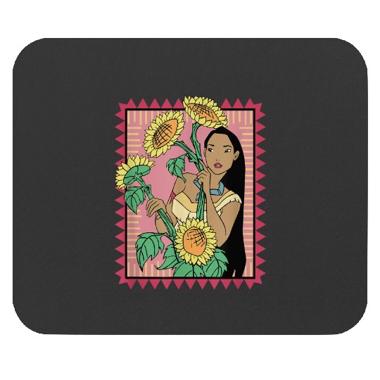 Disney Pocahontas Sunflowers Movie Still Mouse Pads