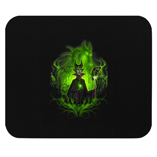 Disney Sleeping Beauty Dark Detailed Maleficent Mouse Pads