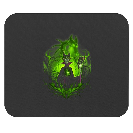 Disney Sleeping Beauty Dark Detailed Maleficent Mouse Pads