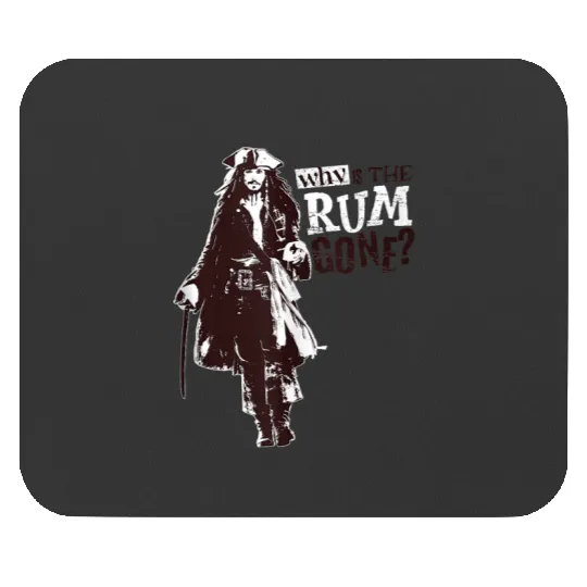 Disney Pirates of the Caribbean Jack Why Is The Rum Gone Mouse Pads