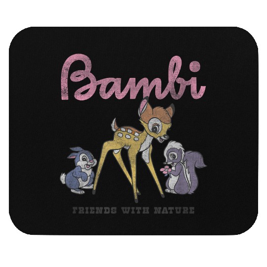 Disneyss Bambi Group Shot Friends With Nature Mouse Pads