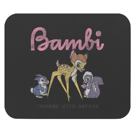 Disneyss Bambi Group Shot Friends With Nature Mouse Pads