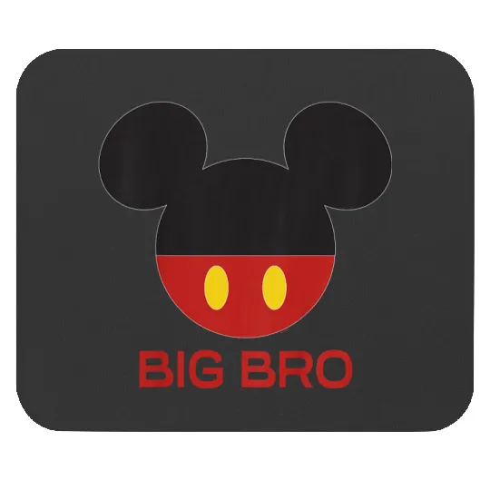 Disney Mickey Mouse Red Shorts Icon Big Bro Brother Family gifts  Mouse Pads