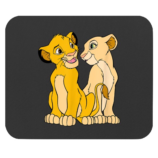 Disney The Lion King Cute Simba Nala Big Chest Portraits gifts  Mouse Pads