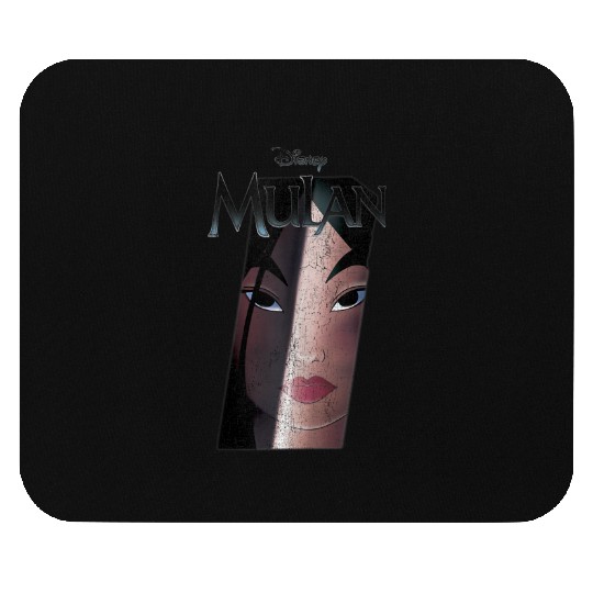 Disney Mulan Split Portrait Poster Mouse Pads