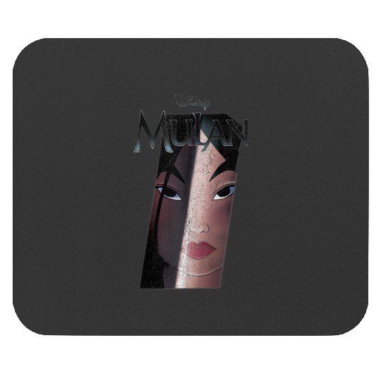 Disney Mulan Split Portrait Poster Mouse Pads