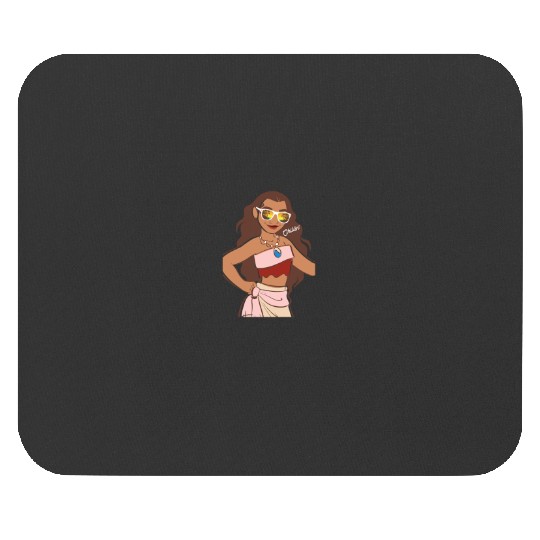 Disney Moana Cool Chillin On The Island Big Chest Portrait Mouse Pads