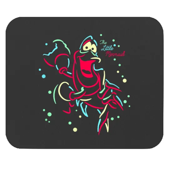 Disneyss The Little Mermaid Sebastian Crab Lights Mouse Pads