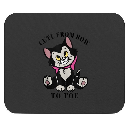Disney Pinocchio Figaro Cute From Bow To Toe 7541 Mouse Pads