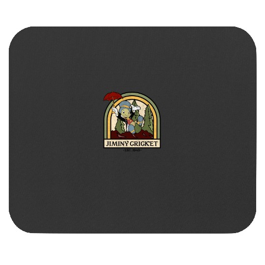 Disney Pinocchio Jiminy Cricket Established 1940 Mouse Pads
