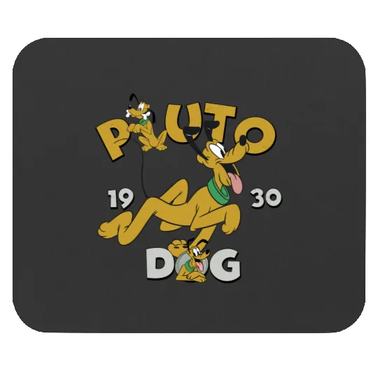 Pluto Est. 1930 Mouse Pads, Disney Pluto Mouse Pads