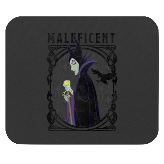 Disney Villains Maleficent Side Look Poster Mouse Pads