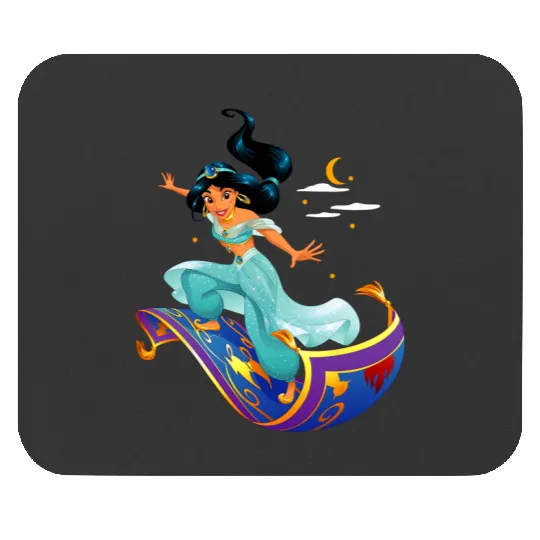 Disney Aladdin Princess Jasmine Magic Carpet Pose Mouse Pads