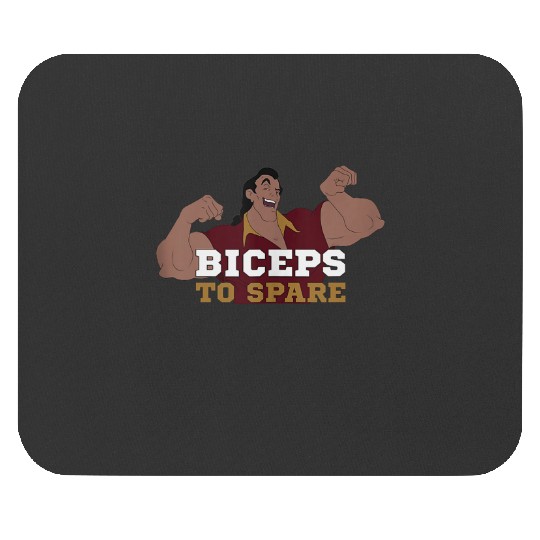Disney Beauty The Beast Gaston Flexing Biceps To Spare Mouse Pads