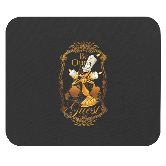 Disney Beauty And The Beast Lumiere Be Our Guest Portrait 2425 Mouse Pads
