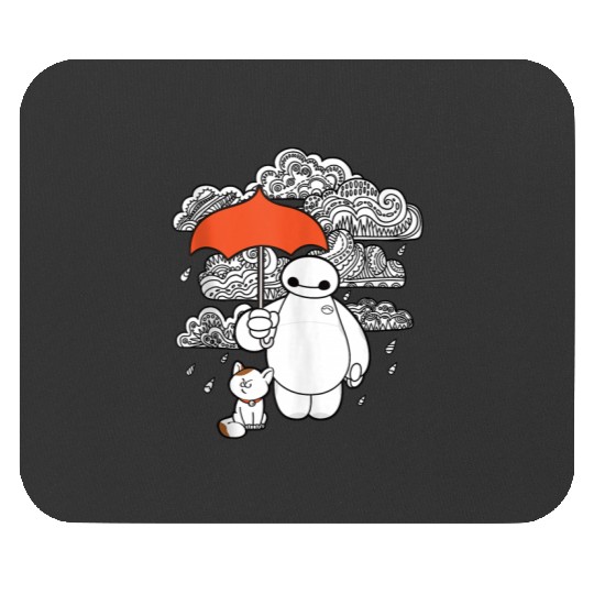 Disney Big Hero 6 Baymax Patterned Clouds Mouse Pads