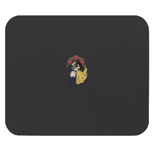 Disney Beauty And The Beast Belle Beast Stained Glass 2902 Mouse Pads