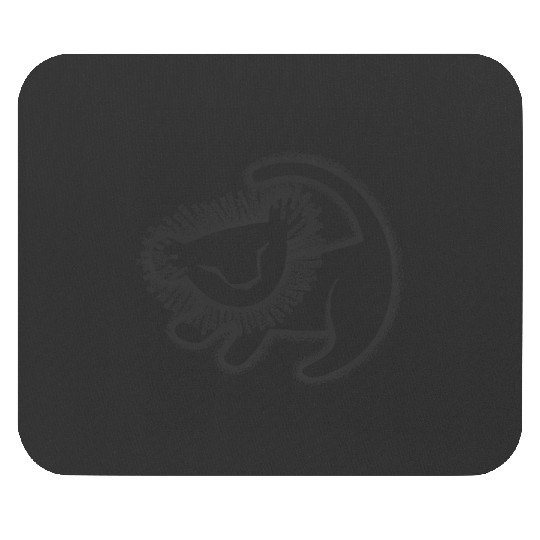 Disney Lion King Young Simba Cave Painting Mouse Pads