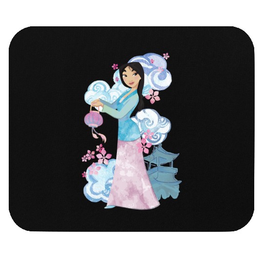 Disney Mulan Watercolor Portrait Mouse Pads