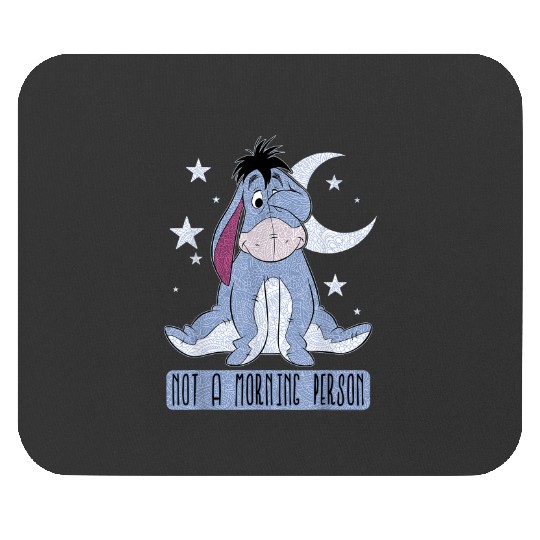 Disney Winnie The Pooh Eeyore Not A Morning Person Short Sleeve Mouse Pads