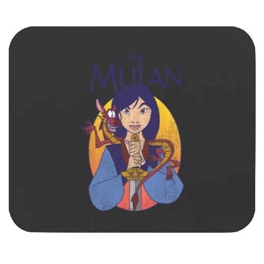 Disney Mulan Classic Mulan & Mushu Poster Mouse Pads