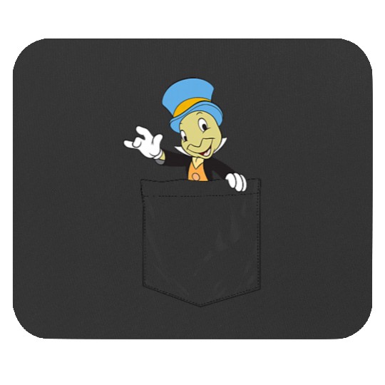Disney Pinocchio Jiminy Cricket Faux Pocket Mouse Pads