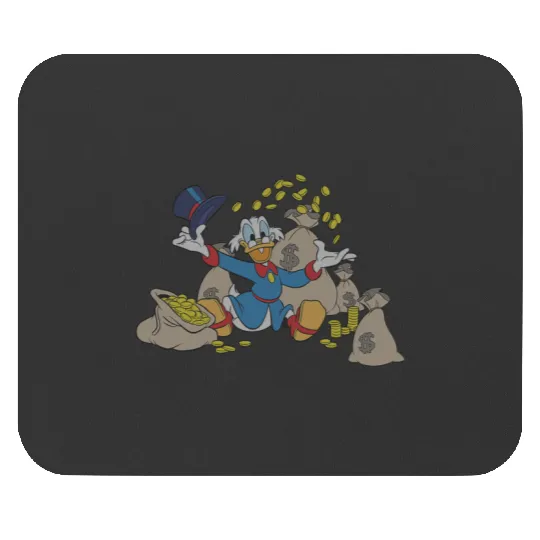 Disney Ducktales Scrooge McDuck Coins Mouse Pads