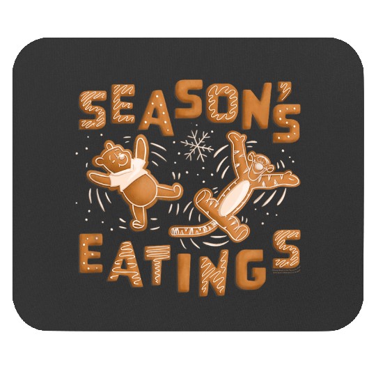 Disneyss Winnie The Pooh Tigger Gingerbread Seasons Eatings Mouse Pads