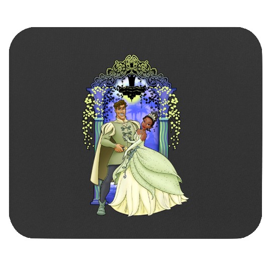 Disney Princess And The Frog Tiana And Naveen Portrait Mouse Pads