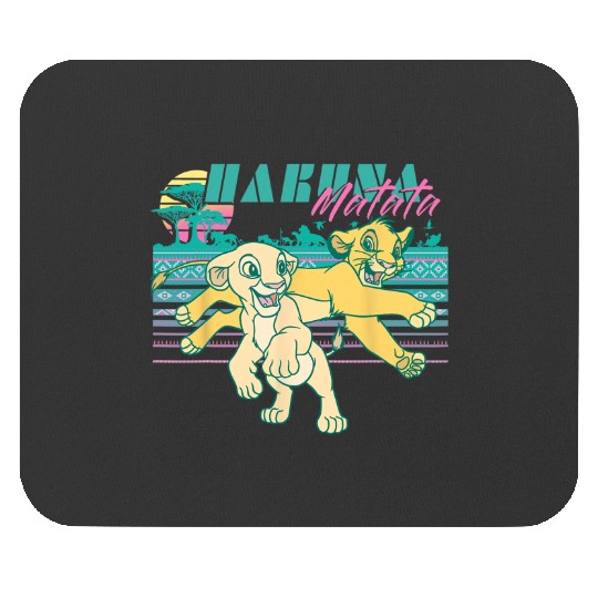 Disney Lion King Retro Simba & Nala 90s Hakuna Matata Mouse Pads