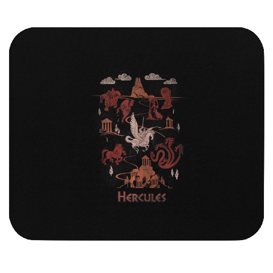 Disney Hercules Titan Map Mouse Pads