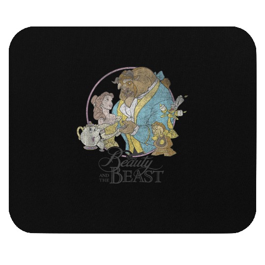 Disney Beauty And The Beast Classic Group Shot Mouse Pads
