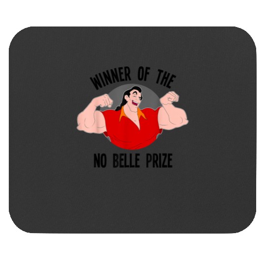Disney Beauty and the Beast Gaston Winner No Belle Prize Mouse Pads
