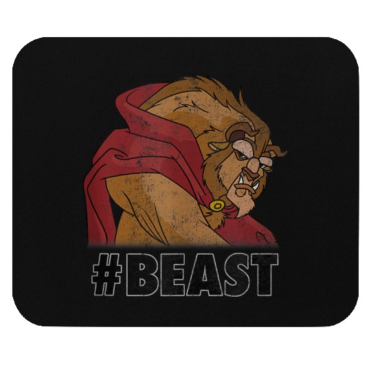 Disneyss Beauty The Beast beast Distressed Mouse Pads